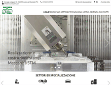 Tablet Screenshot of meccanicastm.com